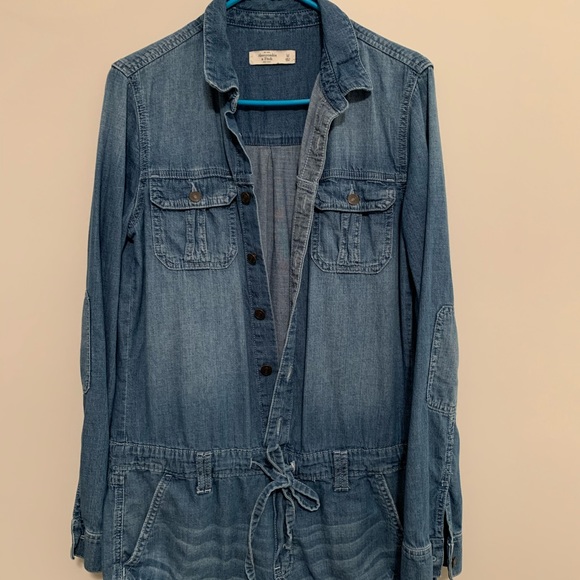 A&F Denim Romper - Picture 2 of 3